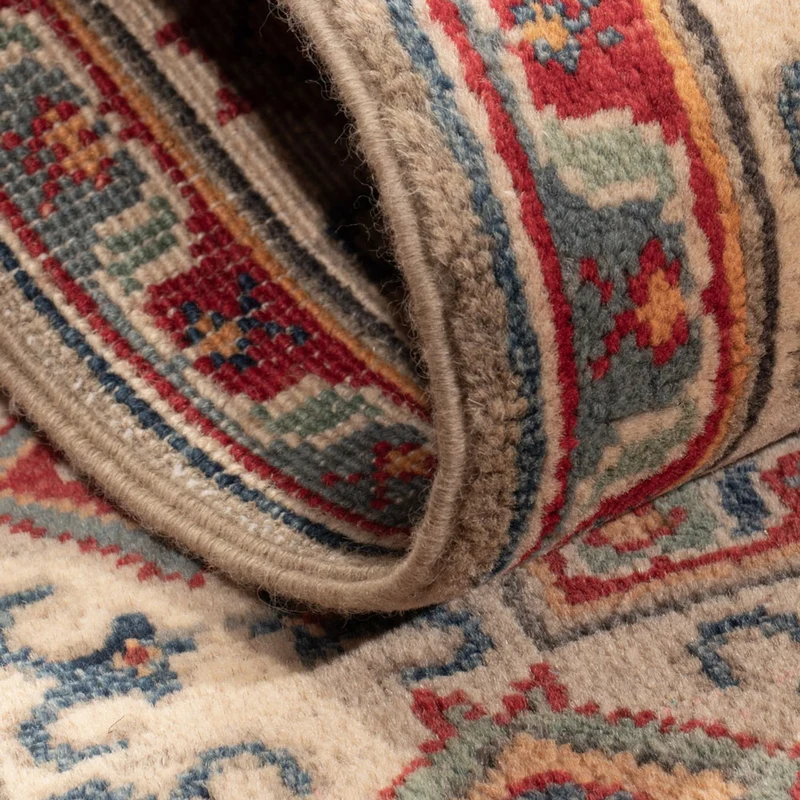 Kazak Teppich 80x126cm - Orientteppich - beige