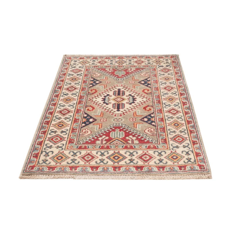 Kazak Teppich 80x126cm - Orientteppich - beige