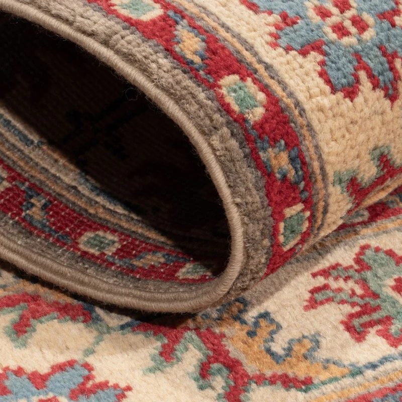 Kazak Teppich 85x124cm - Orientteppich - hellgrün