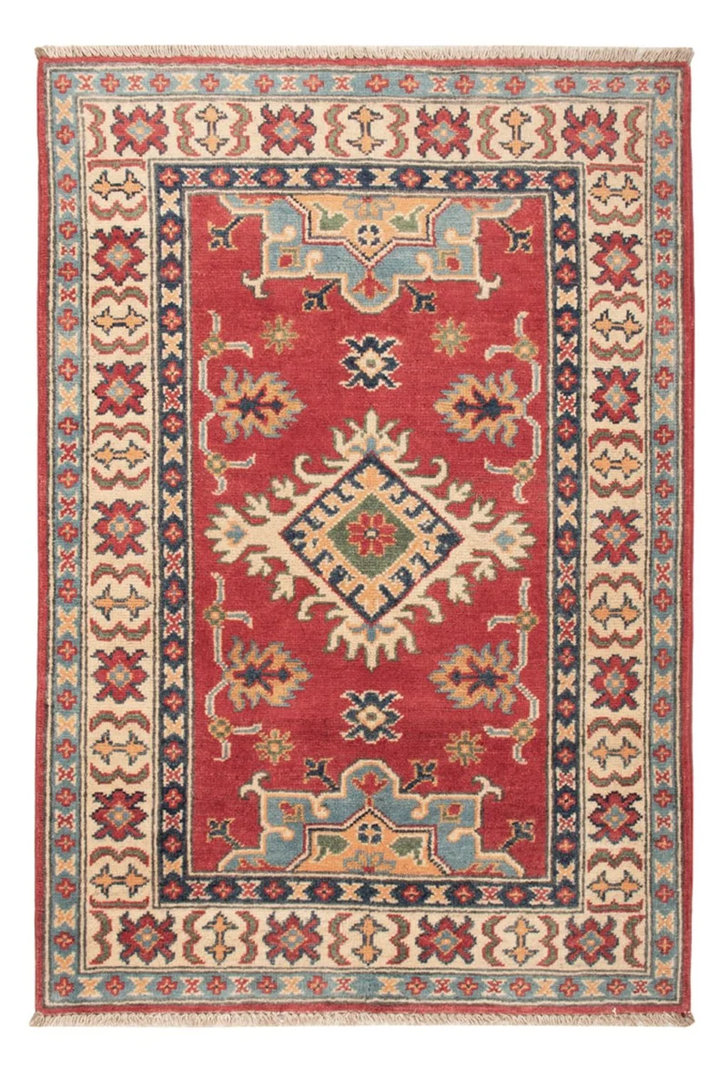 Kazak Teppich 84x121cm - Orientteppich - rot