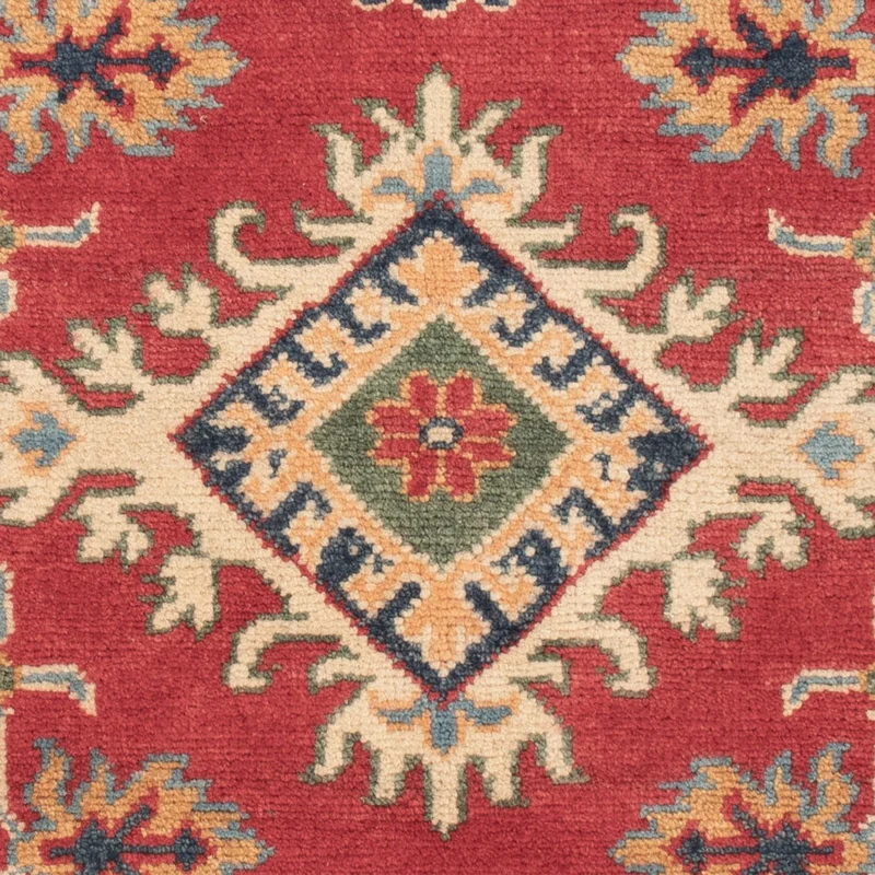Kazak Teppich 84x121cm - Orientteppich - rot