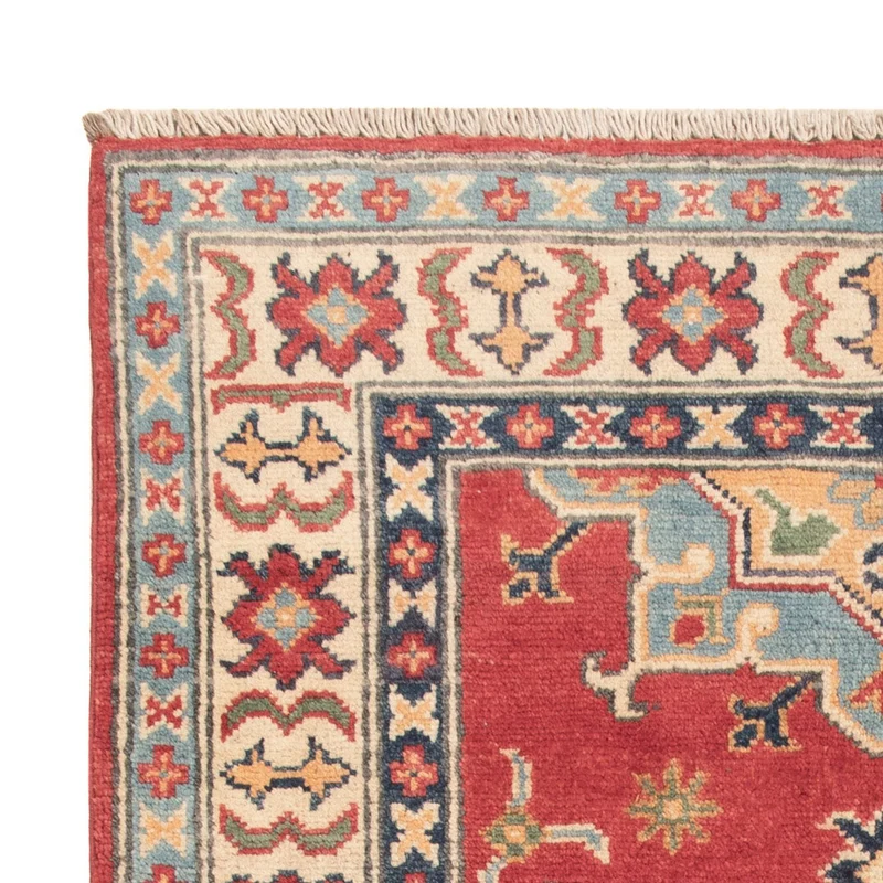 Kazak Teppich 84x121cm - Orientteppich - rot
