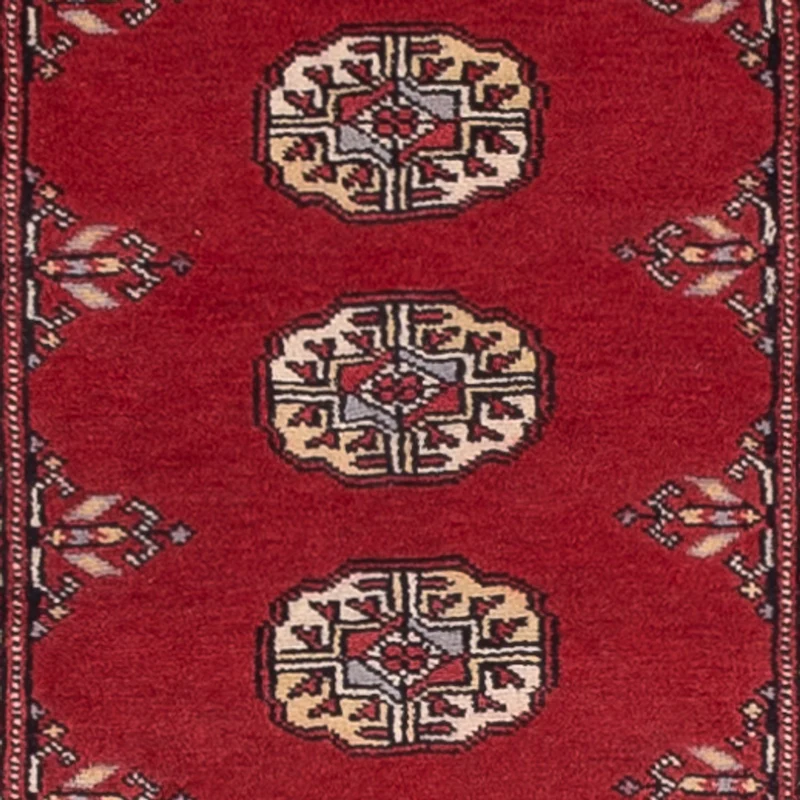 Pakistan Teppich 78x317cm - Orientteppich - rot
