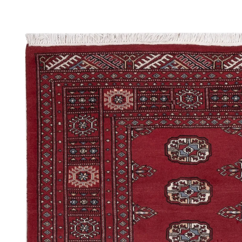 Pakistan Teppich 139x179cm - Orientteppich - rot