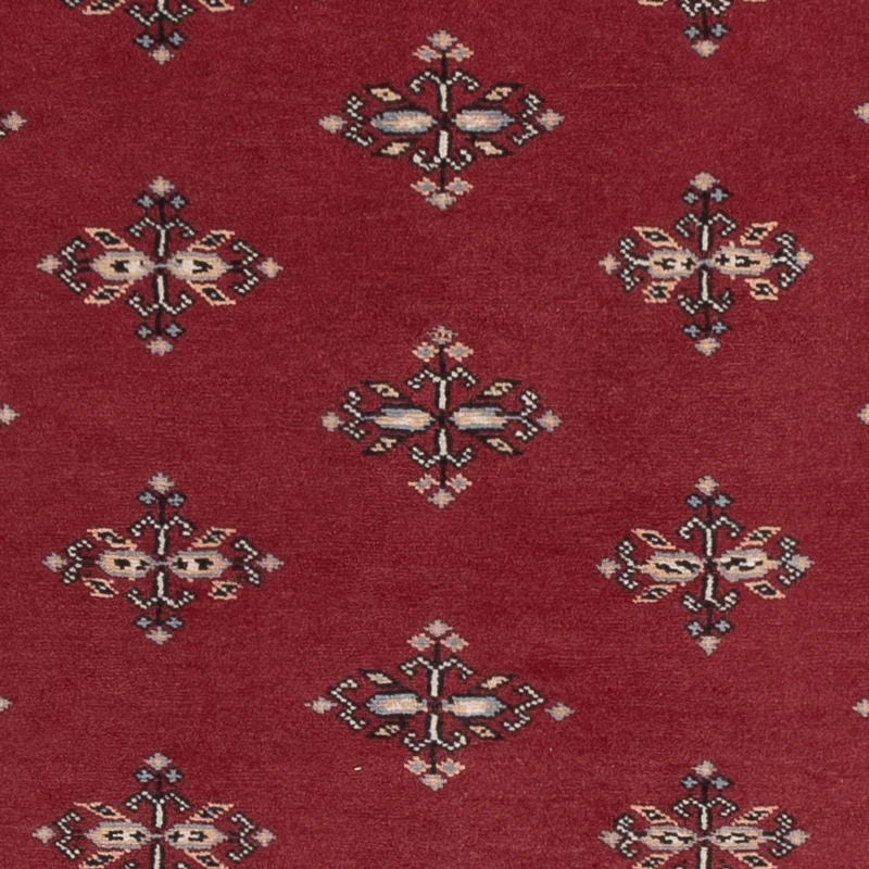 Pakistan Teppich 125x197cm - Orientteppich - rot