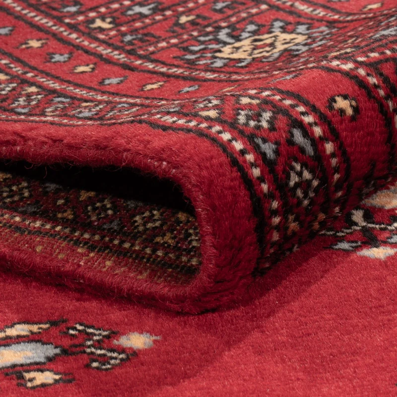 Pakistan Teppich 125x197cm - Orientteppich - rot