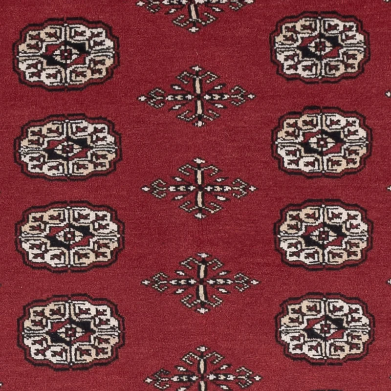 Pakistan Teppich 135x179cm - Orientteppich - rot