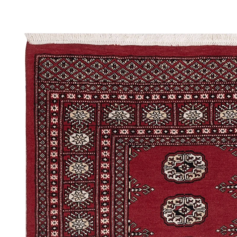 Pakistan Teppich 135x179cm - Orientteppich - rot