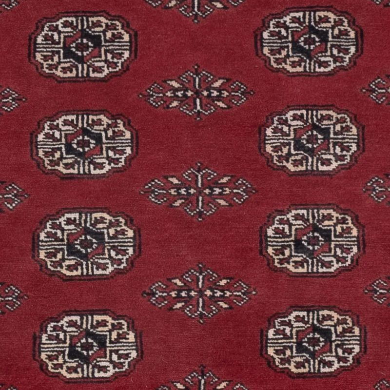 Pakistan Teppich 134x184cm - Orientteppich - rot