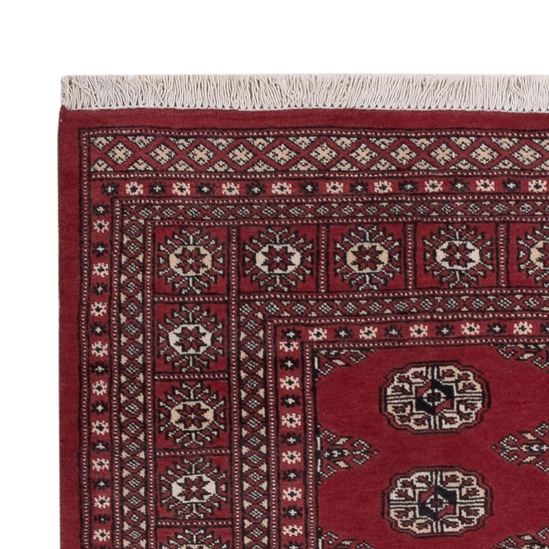 Pakistan Teppich 134x184cm - Orientteppich - rot