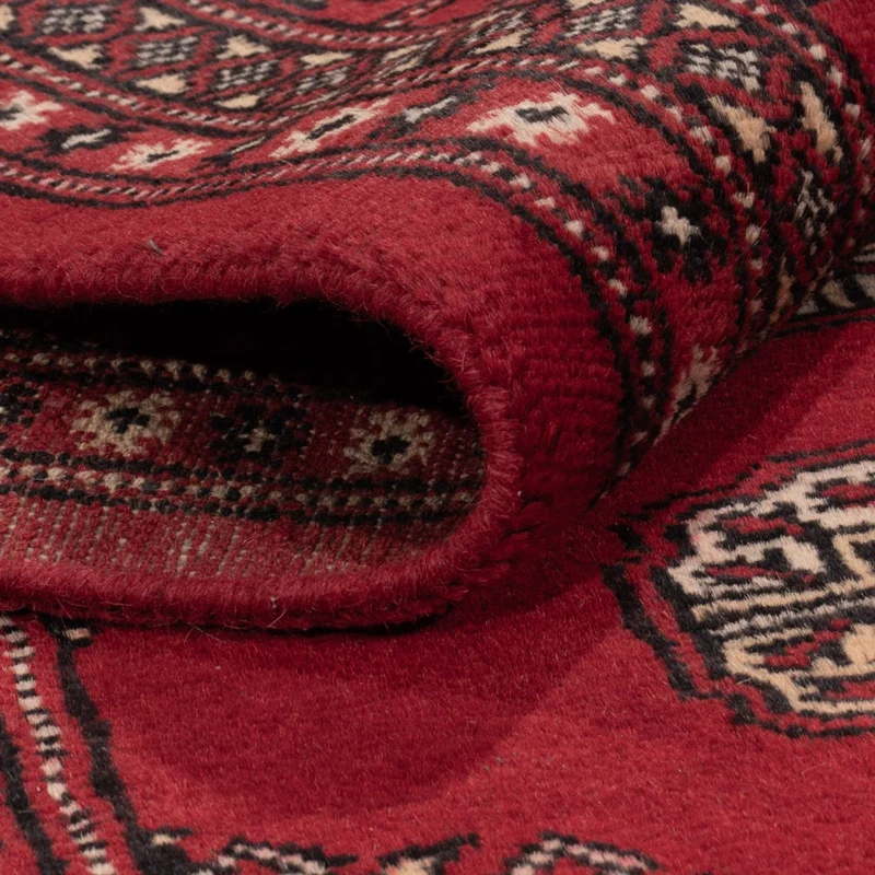 Pakistan Teppich 134x184cm - Orientteppich - rot