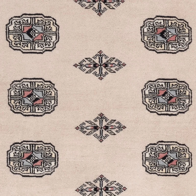 Pakistan Teppich 125x199cm - Orientteppich - beige