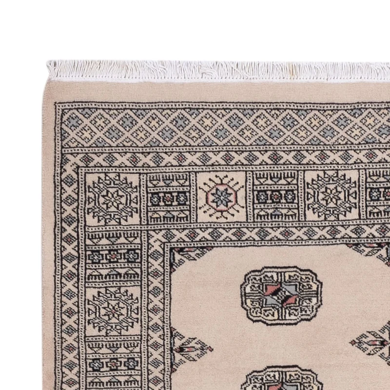 Pakistan Teppich 125x199cm - Orientteppich - beige