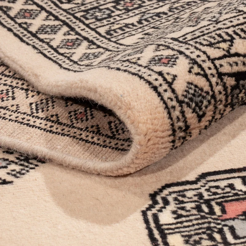 Pakistan Teppich 125x199cm - Orientteppich - beige