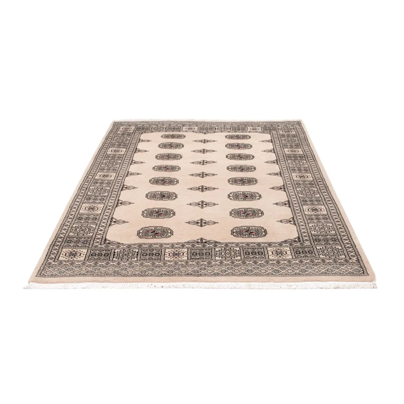 Pakistan Teppich 125x199cm - Orientteppich - beige