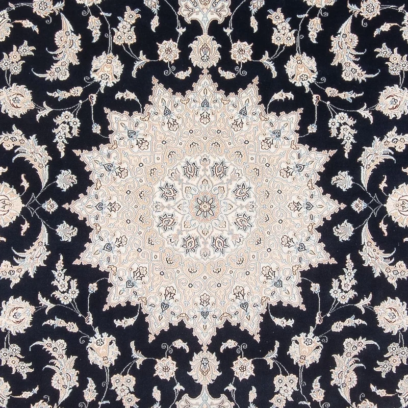 Nain - 6La Teppich 246x340cm - Perserteppich - dunkelblau