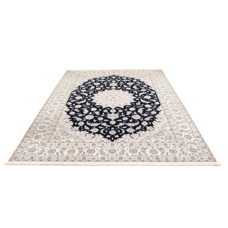 Nain - 6La Teppich 246x340cm - Perserteppich - dunkelblau