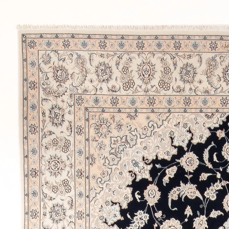 Nain - 6La Teppich 246x340cm - Perserteppich - dunkelblau