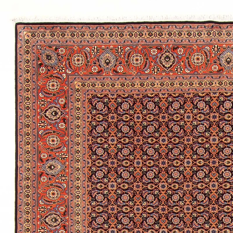 Täbriz - 50 Raj Teppich 200x296cm - Perserteppich - rost
