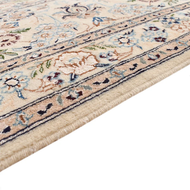 Nain - 9La Teppich 205x305cm - Perserteppich - hellgrau