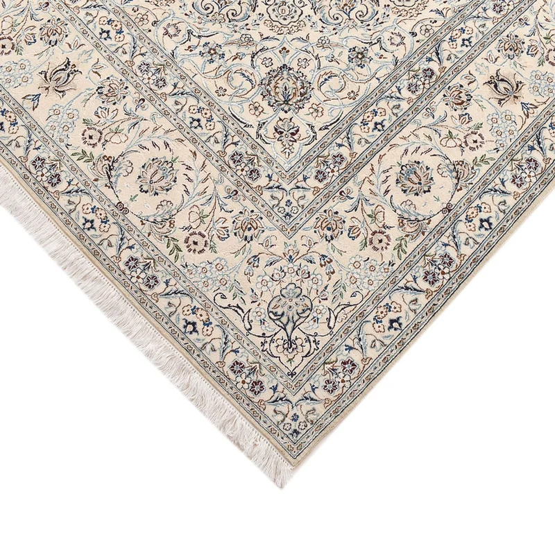 Nain - 9La Teppich 205x305cm - Perserteppich - hellgrau