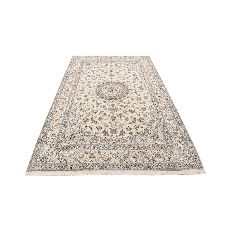 Nain - 9La Teppich 205x305cm - Perserteppich - hellgrau