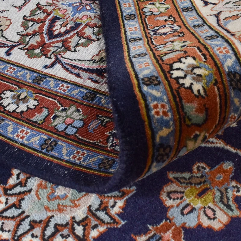 Maschad Teppich 252x345cm - Perserteppich - dunkelblau