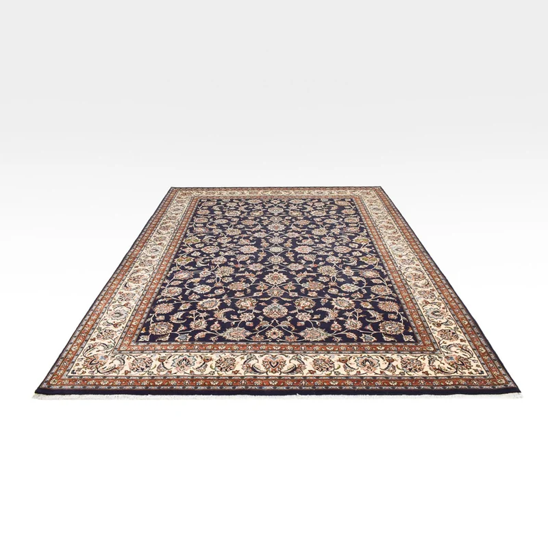 Maschad Teppich 252x345cm - Perserteppich - dunkelblau