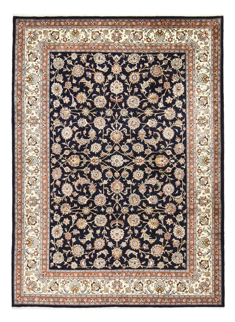 Maschad Teppich 248x345cm - Perserteppich - dunkelblau