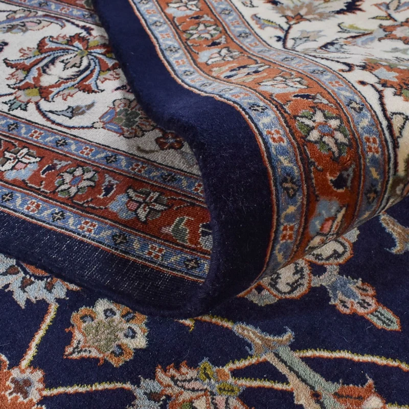 Maschad Teppich 248x345cm - Perserteppich - dunkelblau