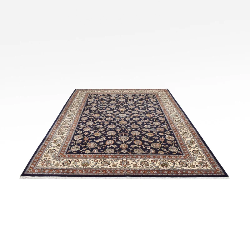 Maschad Teppich 248x345cm - Perserteppich - dunkelblau