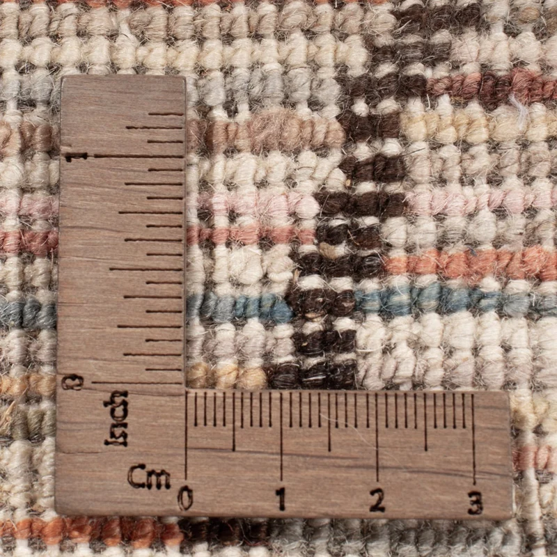 Berber Teppich 205x294cm - Wollteppich - beige