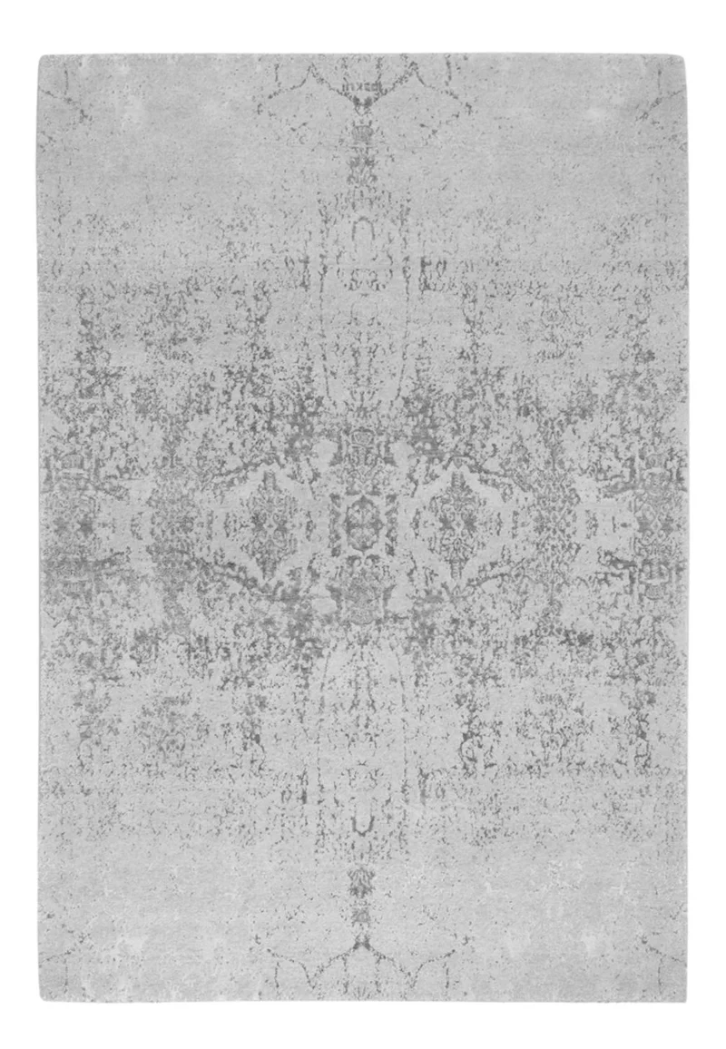 Designer Teppich 142x209cm - weiß