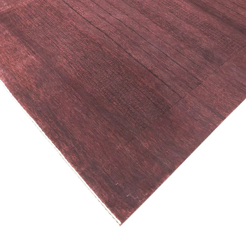 Indo Loribaft Teppich 166x235cm - Wollteppich - dunkelrot