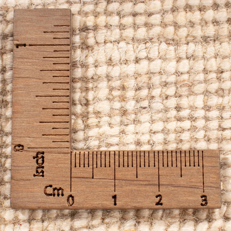 Berber Teppich 146x200cm - Wollteppich - creme