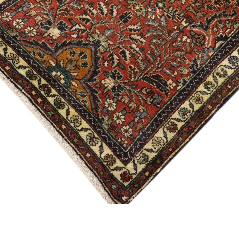 Mehraban Teppich 83x313cm - Perserteppich - dunkelrot