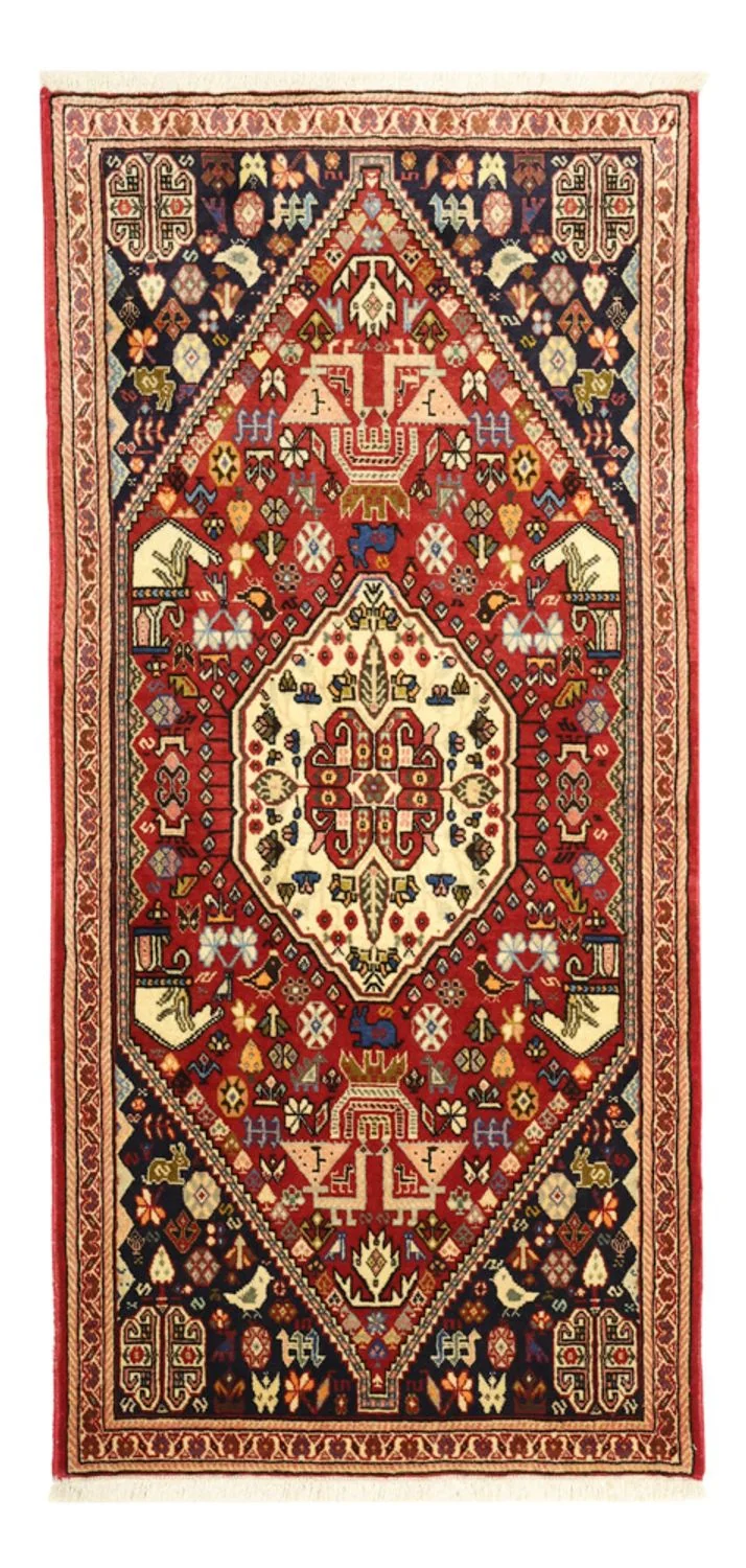 Kaschkuli Teppich 70x153cm - Perserteppich - rot