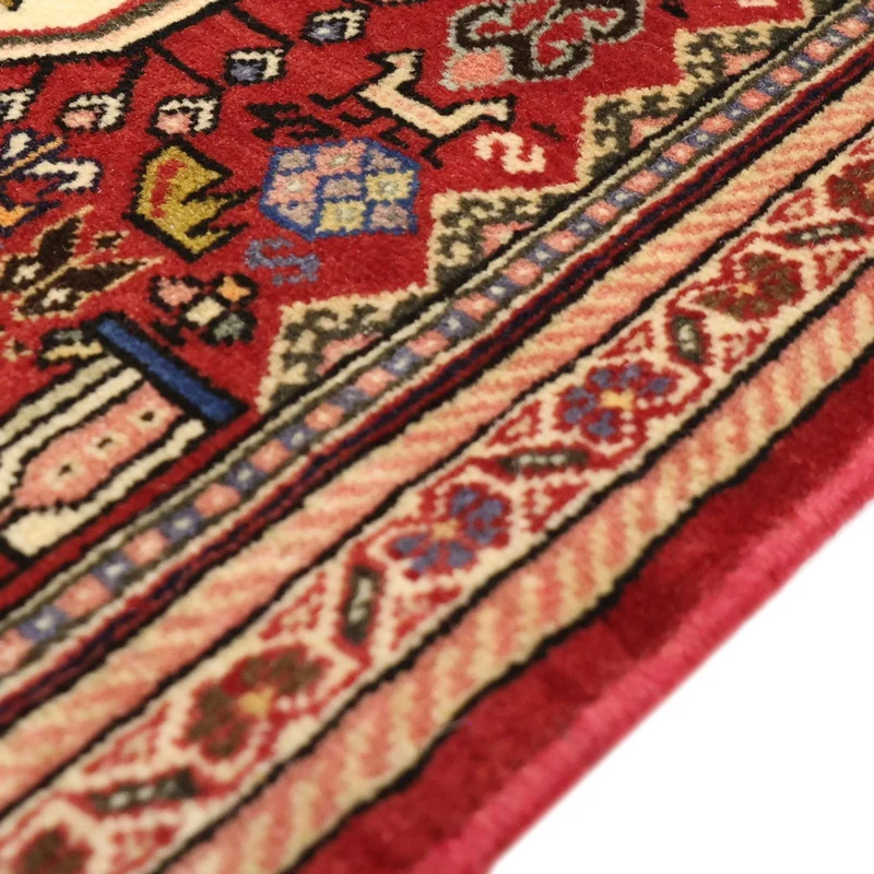 Kaschkuli Teppich 70x153cm - Perserteppich - rot