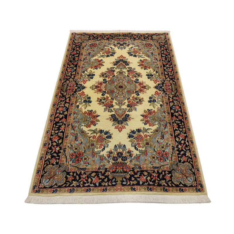Kerman Teppich 89x149cm - Perserteppich - mehrfarbig