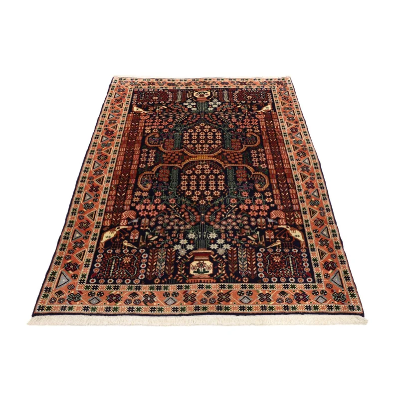 Sharbabak Teppich 130x164cm - Perserteppich - mehrfarbig