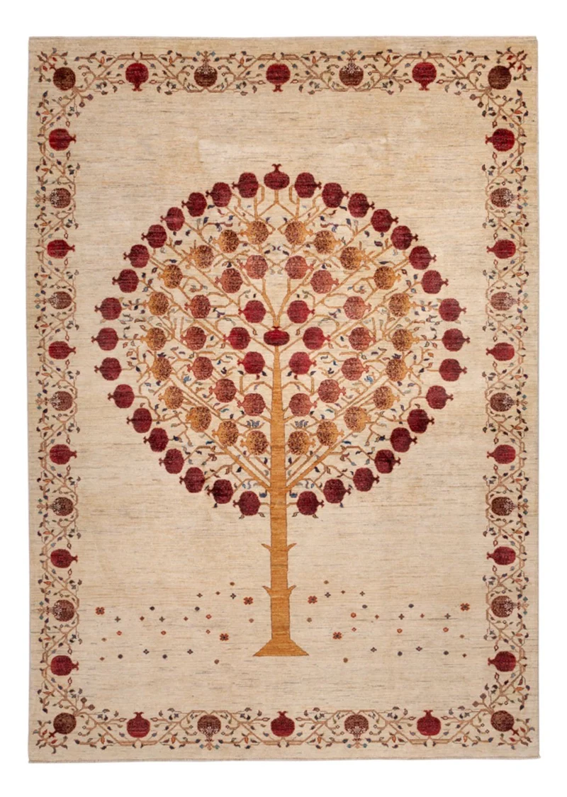Ariana Teppich 206x292cm - Orientteppich - beige