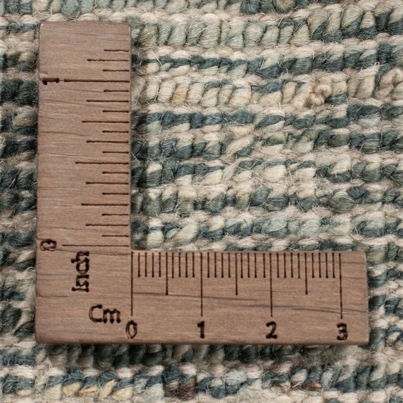 Berber Teppich 256x300cm - Wollteppich - hellgrün