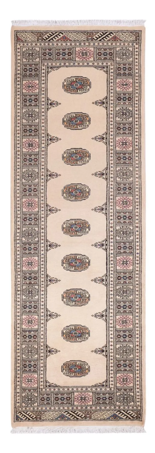 Pakistan Teppich 76x234cm - Orientteppich - beige