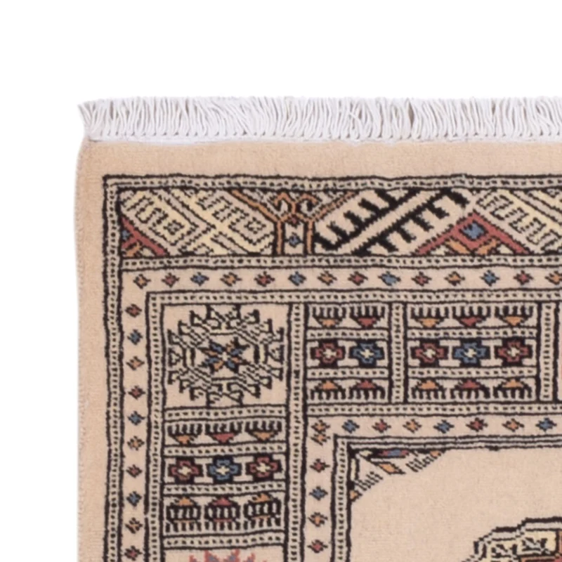 Pakistan Teppich 76x234cm - Orientteppich - beige