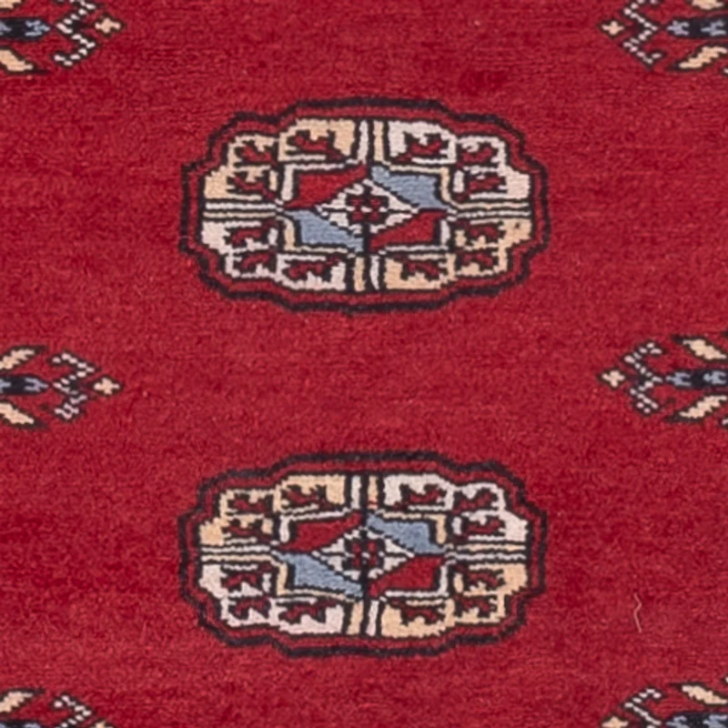 Pakistan Teppich 80x203cm - Orientteppich - rot