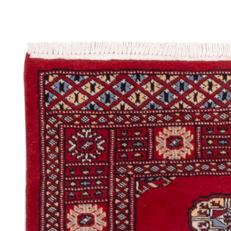 Pakistan Teppich 80x203cm - Orientteppich - rot