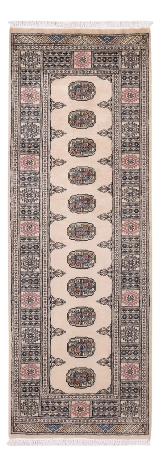 Pakistan Teppich 76x217cm - Orientteppich - beige