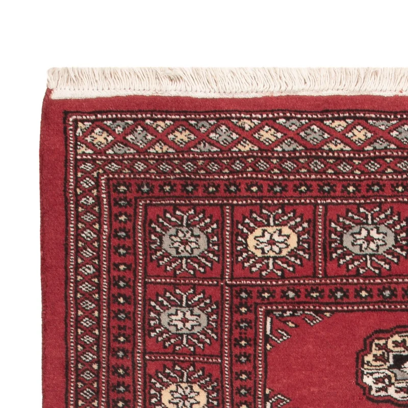 Pakistan Teppich 94x163cm - Orientteppich - rot