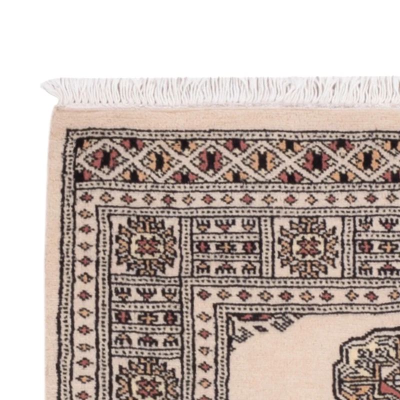 Pakistan Teppich 79x193cm - Orientteppich - beige