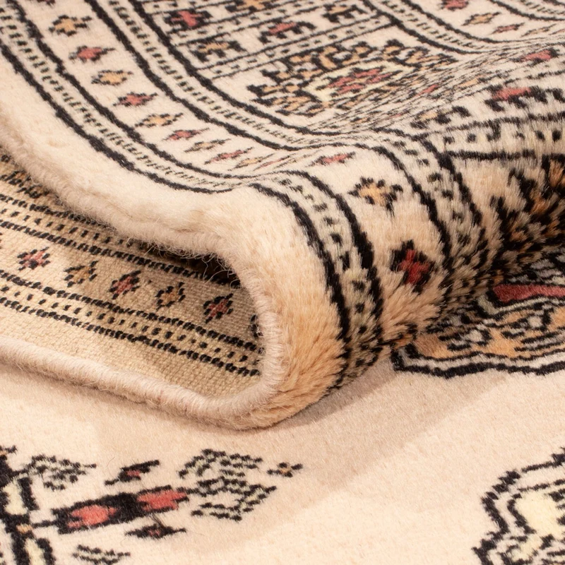 Pakistan Teppich 79x193cm - Orientteppich - beige